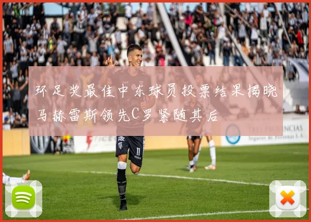 环足奖最佳中东球员投票结果揭晓马赫雷斯领先C罗紧随其后